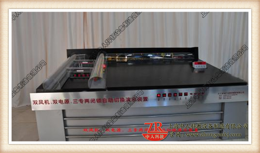 雙風(fēng)機(jī)、雙電源、自動(dòng)切換，三專二閉鎖演示裝置