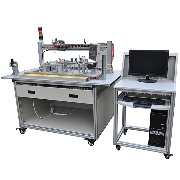 模擬生產線演示實驗裝置(圖1) 模仿生產線演示實驗裝置,汽車防盜系統(tǒng)實驗裝置