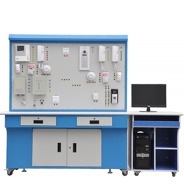 對(duì)講及門(mén)禁系統(tǒng)實(shí)訓(xùn)裝置,可視門(mén)禁對(duì)講實(shí)驗(yàn)臺(tái)