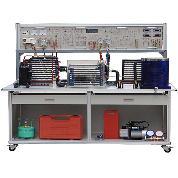 現(xiàn)代制冷與空調(diào)系統(tǒng)技能實訓裝置,制冷維修實訓臺