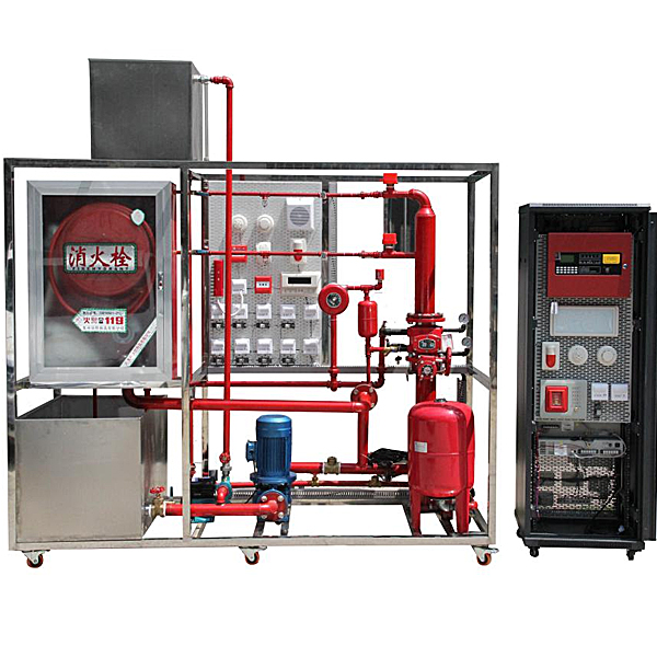 消防聯(lián)動控制中心及滅火系統(tǒng)實驗裝置(圖1) 消防聯(lián)動控制中心及滅火系統(tǒng)實驗裝置,平面機構動作設計解析與測量試驗實驗臺