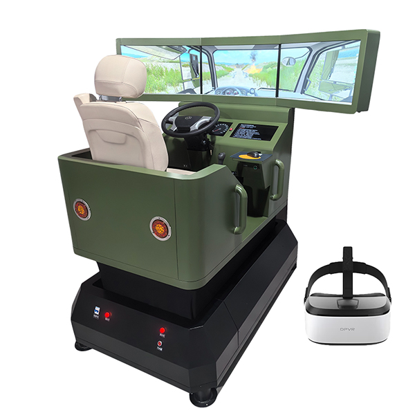 中人ZRQCMNQ-03三自由度單座汽車駕駛模擬器