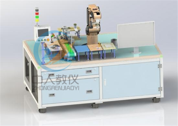 機器人與智能視覺實驗裝置,機器人綜合實訓裝置,機器人實訓4