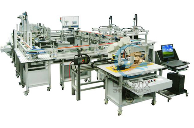 機電一體化柔性生產(chǎn)實訓(xùn)系統(tǒng),環(huán)形自動生產(chǎn)線實訓(xùn)裝置